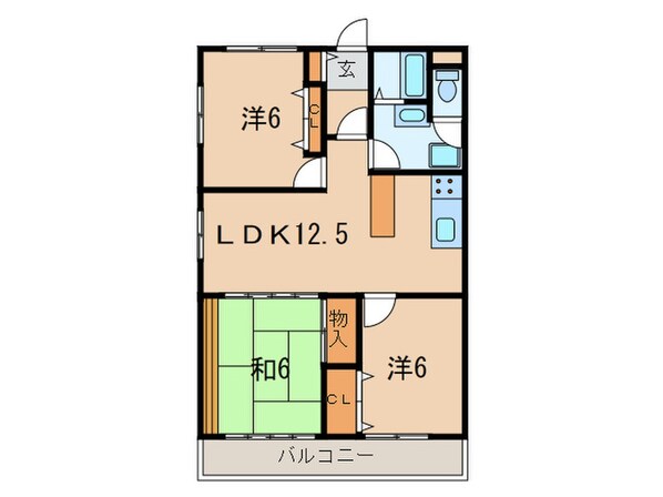 カワモヒルの物件間取画像